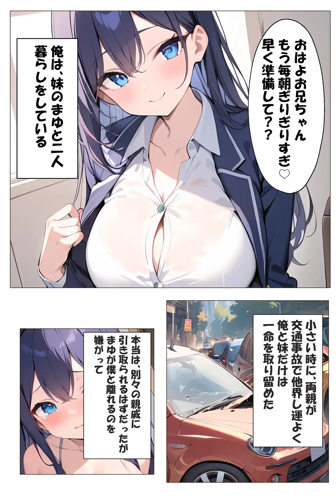 [ももぞの亭]巨乳な妹がブラコン過ぎた話