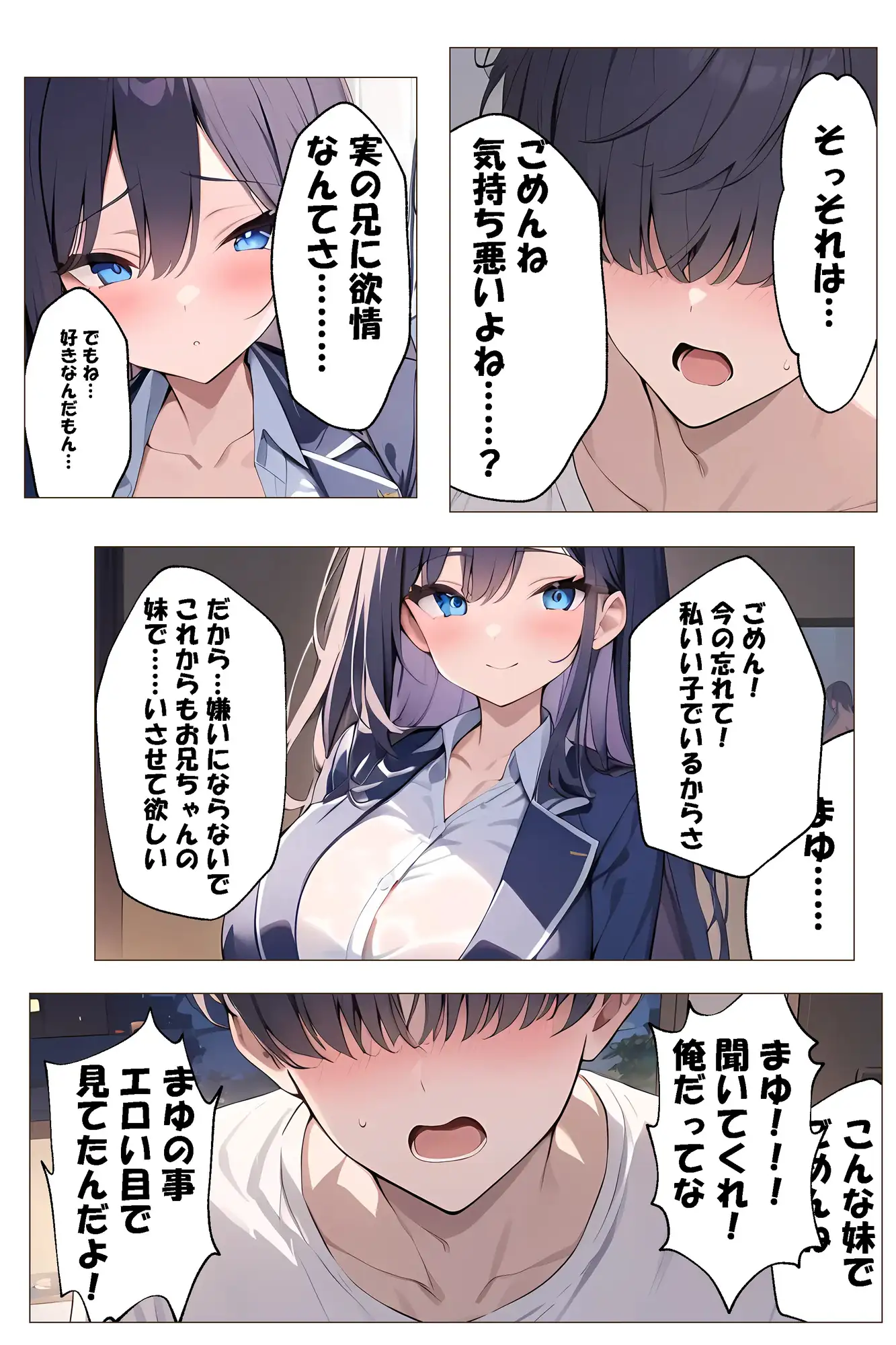 [ももぞの亭]巨乳な妹がブラコン過ぎた話