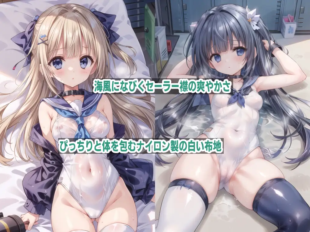 [mugi]AI水着少女CG集vol.4 セーラー水着+ニーソ