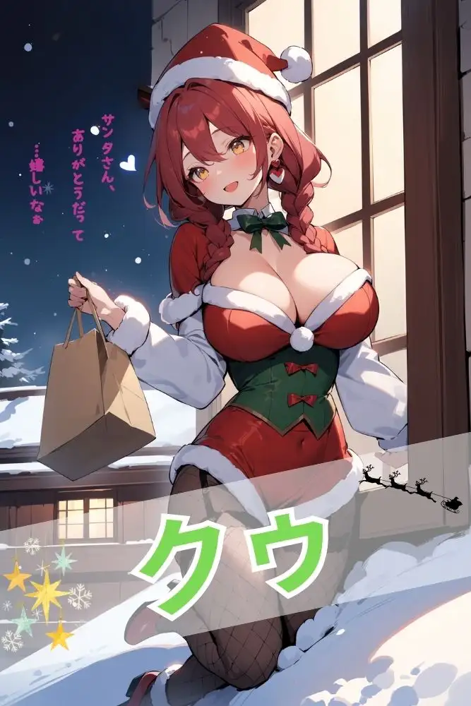 [きゃんでぃタイム]42.あやめのクリスマス写真集