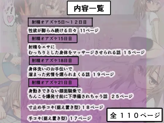 [ネコ科の駄犬]管理人の許可なき射精は法律で禁止されています ～怠惰な姉に雑な管理されちゃう弟のケース～