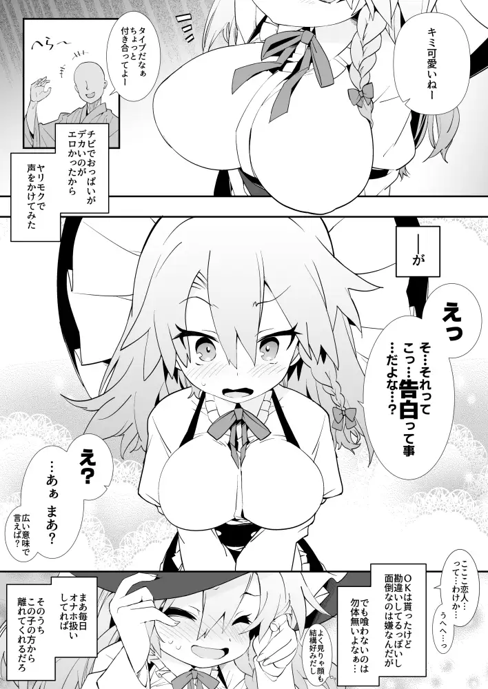 [とりあえず(仮)]魔理沙ちゃんはヤリモクナンパに引っかかりました