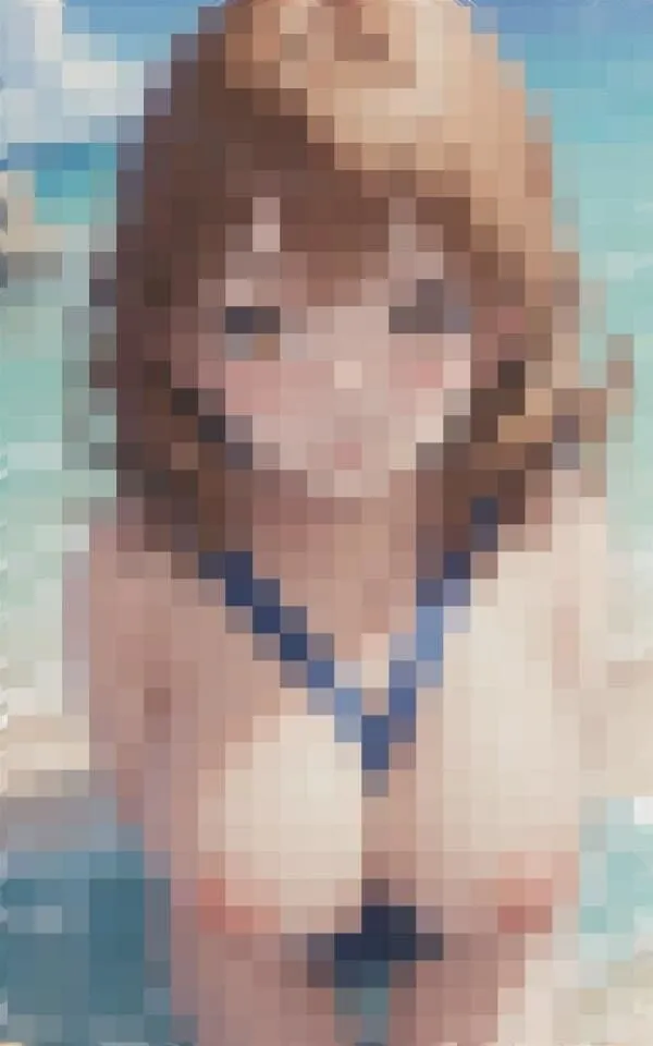 [STAR美女図鑑]年上巨乳美女と真夏の海水浴