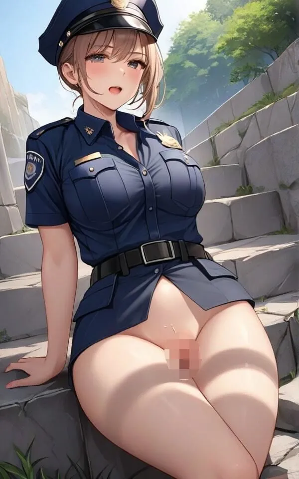 [火の小鳥]エロポリスの公私混同 制服のままヤルのエッチだね！