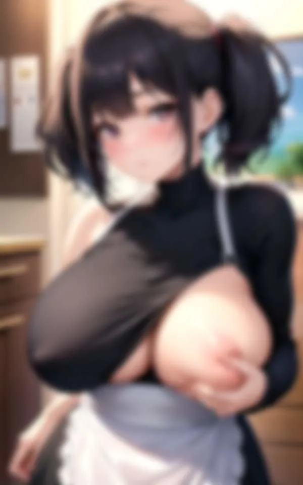 [妄想サークルlabo]【90%OFF】無愛想だけどいつでも揉ませてくれる爆乳メイドさん