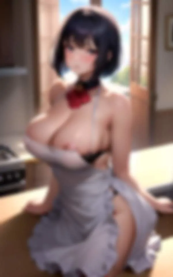 [妄想サークルlabo]【90%OFF】無愛想だけどいつでも揉ませてくれる爆乳メイドさん