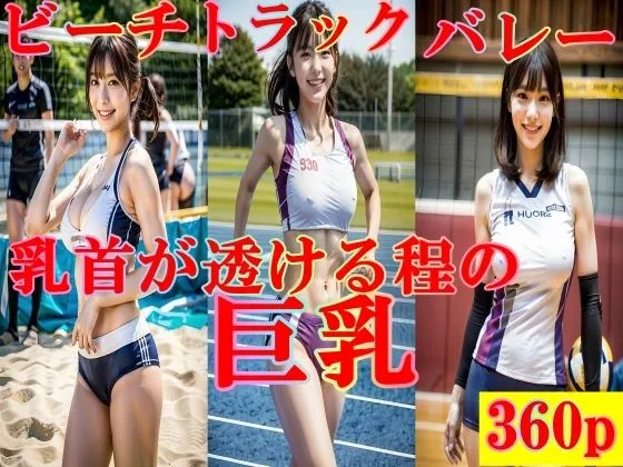 [SakuraBooks]巨乳！ 陸上！ ビーチ！ バレー女子！ 360p！！