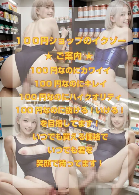 [100円ショップのイクゾー]白ギャル★デイズ 第9巻 水着で買い物★いつでも発情デイズ★