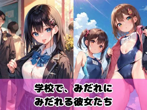 [AI QUEEN]ロリっこつるぺた女子校生にぶっかけ中出ししてみた！