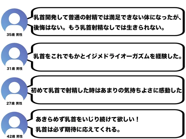 [チクシャッ！]【90%OFF】彼女に性癖バレして乳首開発調教されちゃった！ドS彼女に乳首責められ焦らされノーハンド射精が超気持ちいい！【乳首射精・メスイキ】