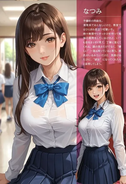 [AIB（美女ギャラリー）]仮彼女〜奥手のボクが制服美女をモノにする話