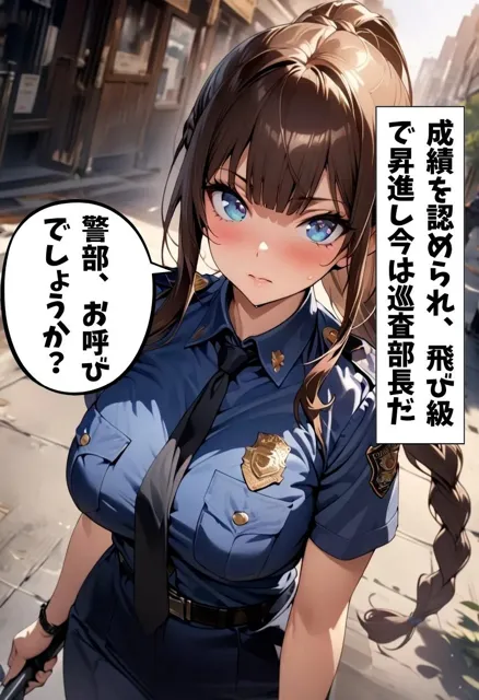 [にじいろ☆がーるず]【55%OFF】爆乳警察官の秘密の活動