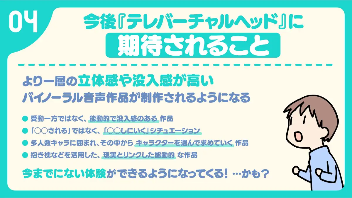 [妄想研究所]【10周年記念企画】新感覚バイノーラル『テレバーチャルヘッド』を体感しよう!