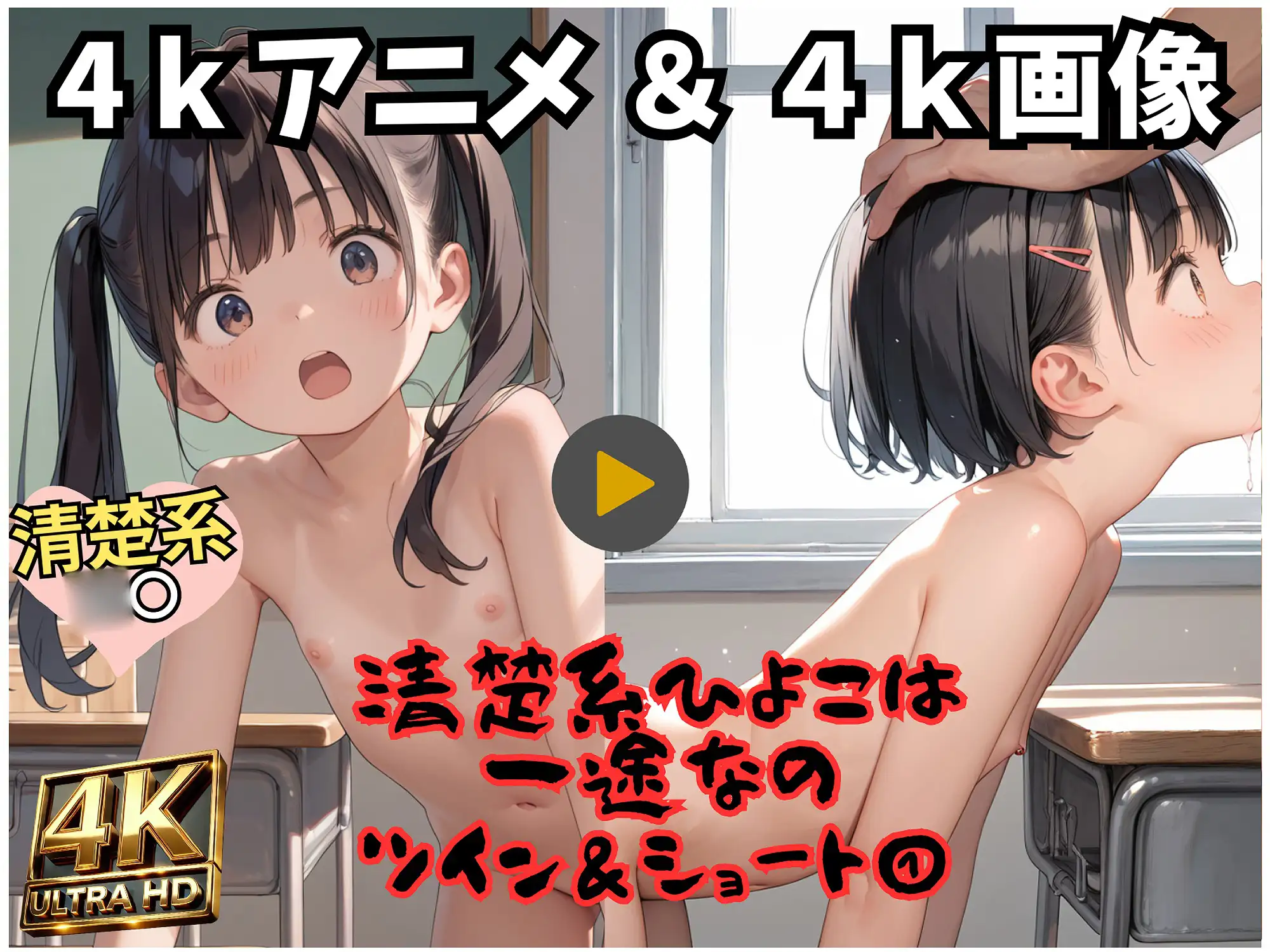 [アイス・クリム]【4K動画】清楚系ひよこは一途なの(ツイン&ショート編1巻)