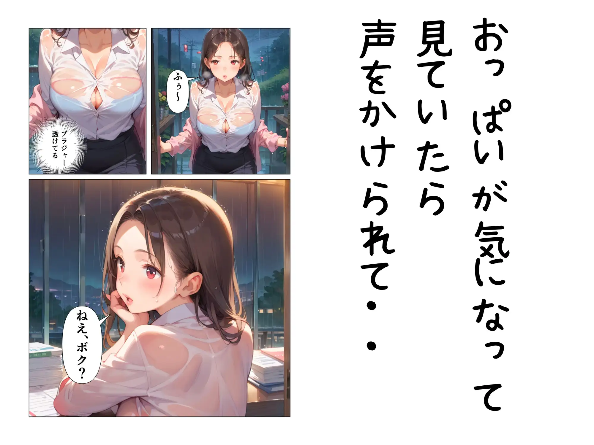 [フエラムネ帝国]偶然会った爆乳お姉さんと・・