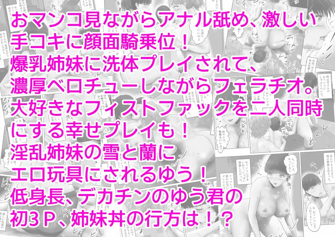 [窪リオンの部屋]低身長のボクは、爆乳姉妹に愛される! 上巻