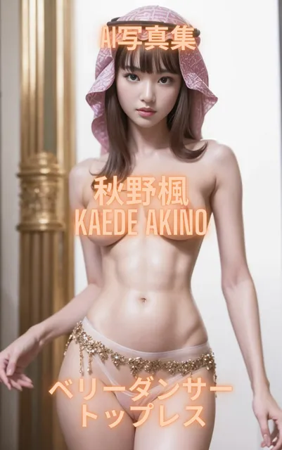 [Premium Girls]AI写真集 秋野楓 Kaede Akino ベリーダンサートップレス