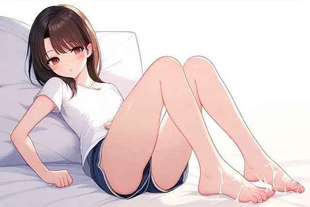 [晴耕雨読]眠たげな女の子癒す代わりに足コキ〜へんたいになってもいいんですか？〜