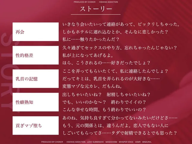 [被支配中毒]【30%OFF】元カレ貢ぎマゾ化調教計画…性癖熟知された元カノ様に僕はもう逆らえない…