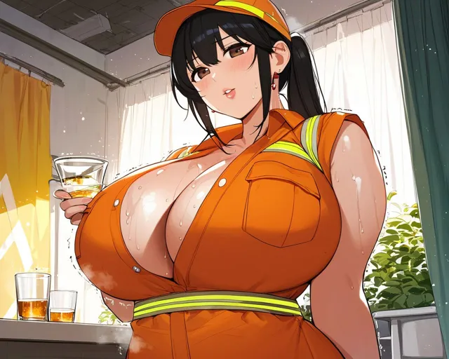 [手作り豆乳ヨーグルト]超巨乳現場性監督