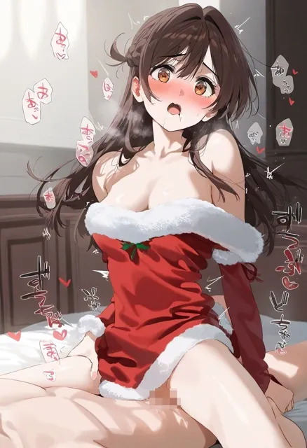 [うさぎ]彼女達を借りてクリスマスを満喫した。