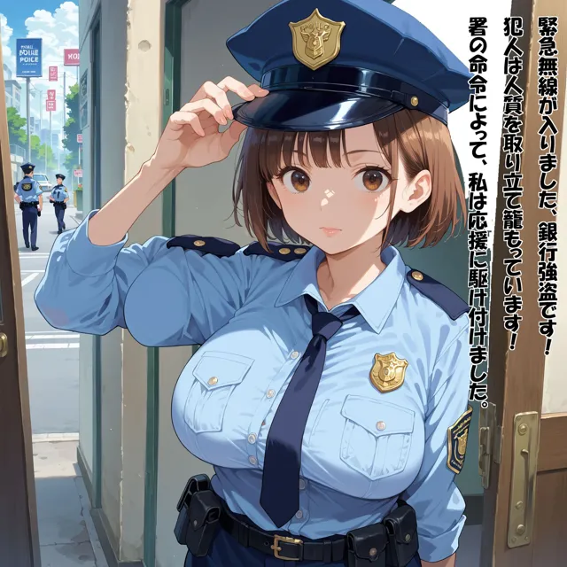 [神楽屋]新人婦警 相沢美貴:奴●警察犬調教