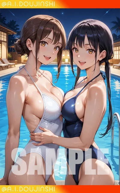 [爆乳@エーアイ]SummerPool〜夏の思い出〜@AI同人誌vol.085