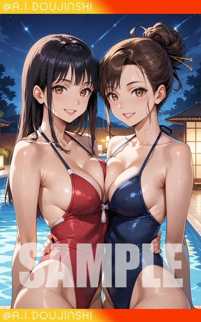 [爆乳@エーアイ]SummerPool〜夏の思い出〜@AI同人誌vol.085