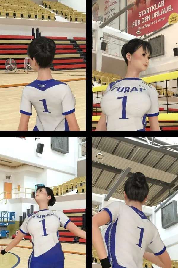 [Libido-Labo]最強のグラドル女子バレー選手『本藤まな』の女子バレーユニフォーム写真集 VolleyFighter-03