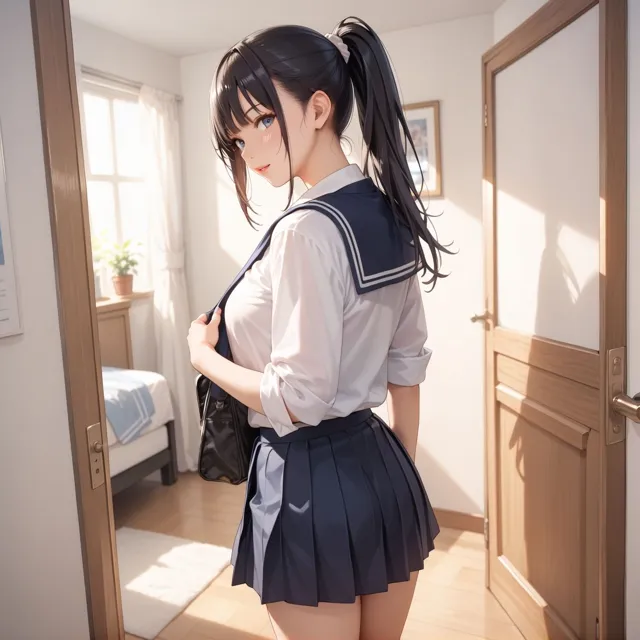 [ロールスロイス]大人びた年下の幼馴染と一日お泊り！？【制服からの美麗な全身収録？】