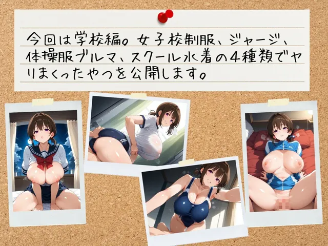 [J Butterfly]【50%OFF】セフレの生ハメ写真公開します 茶髪おっとり爆乳人妻 〜ナオミ（34）〜 学校編