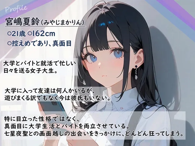 [エルシー]人気絶頂のVtuberに配信で洗脳され、ガチ恋オタクにされる女子大生