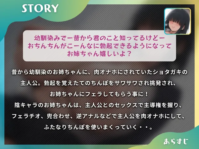 [仮性旅団]ふたなりに逆アナルでオナホにされて最後に愛されるおねショタ【ドM向け】【KU100】